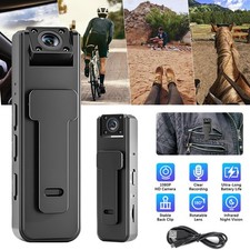 Mini Körperkamera 1080P  Tragbare Body Cam Polizei Kamera Nachtsicht Camcorder