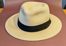 NEU Unisex Panamahut Strohhut FURTALK verstellbar 59-60 UV NEU TOP-Zustand