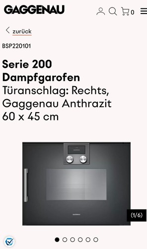 Gaggenau dampfgarofen serie - gaggenau,