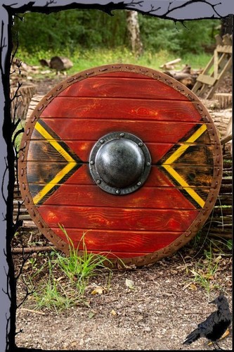 Larp schild wikinger diener - schild,