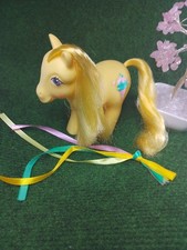 My little Pony Vintage G1 Sundae Best: Swirly Whirly + 4 ribbons  1987 (HK)