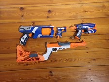 Nerf N Strike Elite Strongarm, Firestrike, Sharpfire & Jolt Konvolut Hasbro