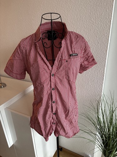Star bluse rot weiß kariert - g-star,