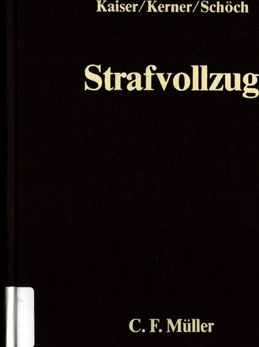 Strafvollzug ein lehrbuch - ein,