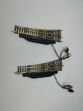 2 el. Weiche links Braun 15 Grad Artikel 22261 Gleise Spur N Roco GEPRÜFT