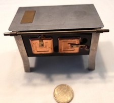 Ofen / Herd, vintage, Metall, für Puppenhaus/ Puppenstube