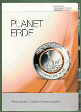 Planet Erde Subtropische Zone Silber - Gedenkausgaben und 5 € Klimazone  