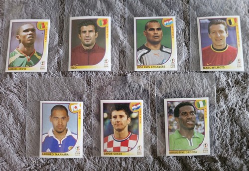 Panini fifa 2002 7 sticker - ,