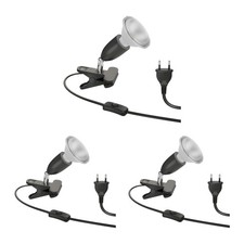 E27 Klemmleuchte LIK, schwarz