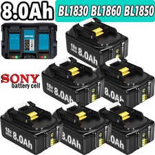 4er-Pack Für Makita 18V 9,0Ah