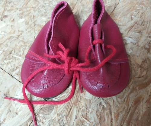 Puppenschuhe leder continental - puppenschuhe,
