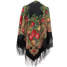 Schal Tracht Tuch Viskose nach traditionelle russische Art 90 x 90 cm