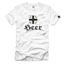 Balkenkreuz Heer Symbol Bundeswehr Hoheitszeichen Deutsch - T Shirt #491