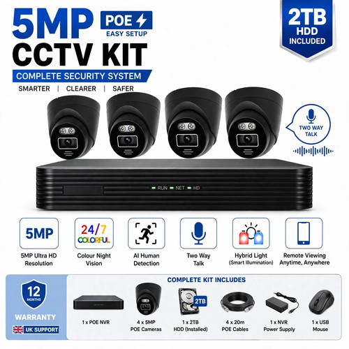Nvr cctv poe - 5,