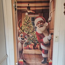 Weihnachtsdeko Banner Türdeko