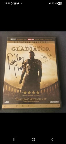 Ridley scott autogramm - ridley,