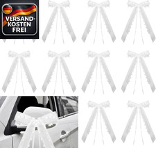 Autoschmuck Hochzeit Weiß