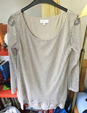 Apricot extra schickes lässiges Longshirt Tunika Überwurf Größe S