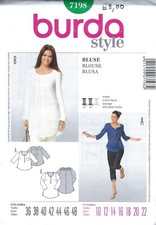 Burda Schnittmuster 7198 Bluse