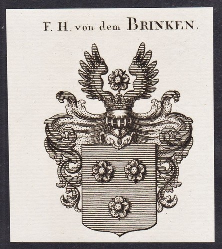 Brinken wappen coat arms - brinken,