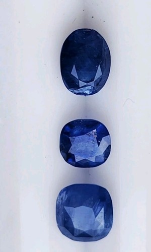 Heizbarer blauer saphir - blauer,