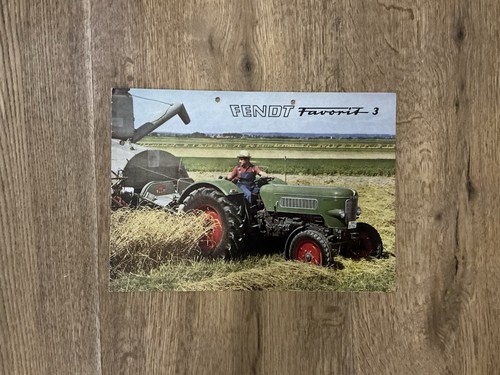 Orig fendt favorit prospekt - orig.,