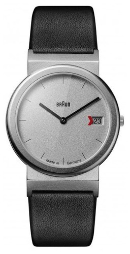 Braun klassische quarzuhr - braun, im