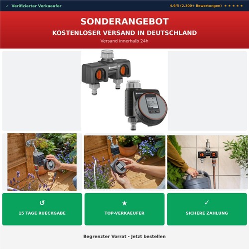 Gardena smart water control - gardena,