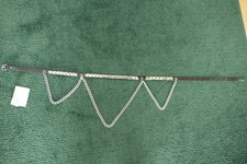 Nietengürtel mit Ketten Gothic Metal unisex