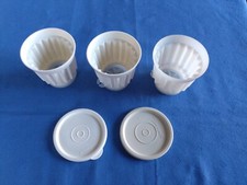 Tupperware 3 Puddingförmchen