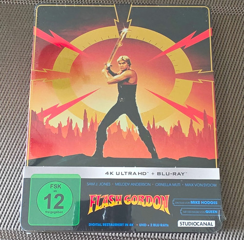 Flash gordon uhd blu ray - 4k, blu-ray