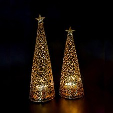 Geometrischer Kerzenständer