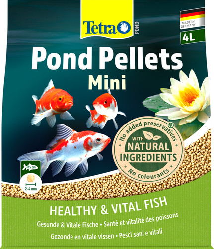 Tetra pond pellets mini - l,