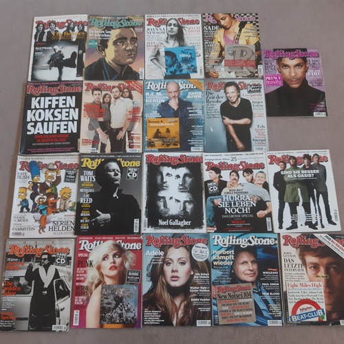 Hefte rolling stone - rolling,