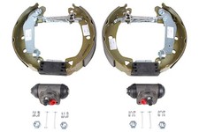 Bremsbackensatz Hinterachse