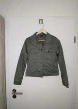 Vero Moda Denim Damen Jeansjacke Gr.M Khaki- Oliv- Grün Ungetragen 