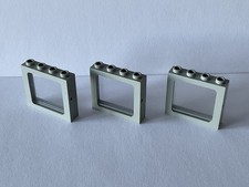 Lego 3x 4033 Mit Scheibe