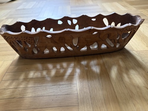 Vintage holzschale bowl - holzschale,