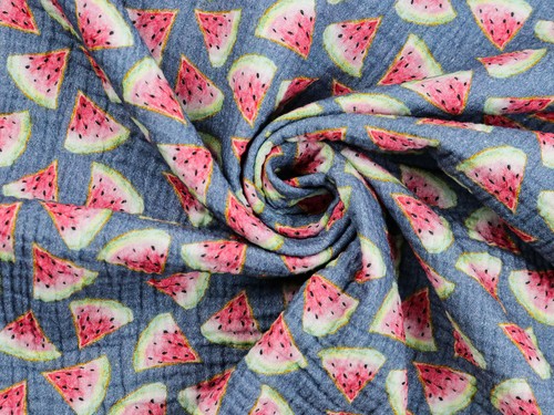 Musselin stoff double gauze - double,