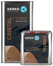 Gerko 7,5L Cristal UHS Kratzfest Acryl Premium Klarlack Autolack 2:1 mit Härter