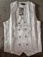 Weste weiß festlich Junge