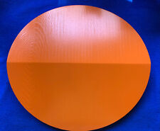 COR NENOU TABLETT MASSIV-HOLZ ESCHE ORANGE-LACK (40x4x42,5 cm) für BANK / HOCKER