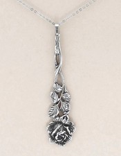 Anhänger Rose ausgefräste