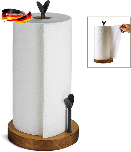Rustikaler küchenrollenhalter - rustikaler,