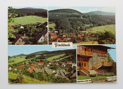 Postkarte fischbach - -,