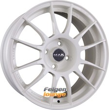 4x MAK XLR Gloss White 7x16 ET40 4x100 Alufelgen 16 Zoll
