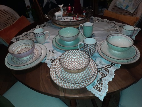 Buntes geschier set für - geschier, 4