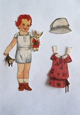 Anziehpuppe Papierpuppe Paper