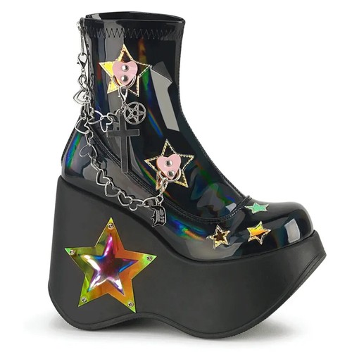 Demoniacult plateaustiefel - plateaustiefel,