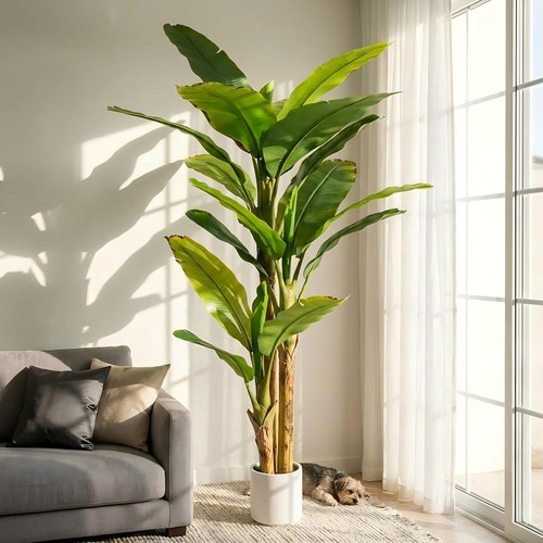 Künstlicher bananenbaum 210cm - künstlicher,